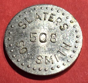 (Pgasteelers1) Maverick Medaille " Slaters 508 So. Smith" 5 ct. Alaun. 🌠 - Bild 1 von 2