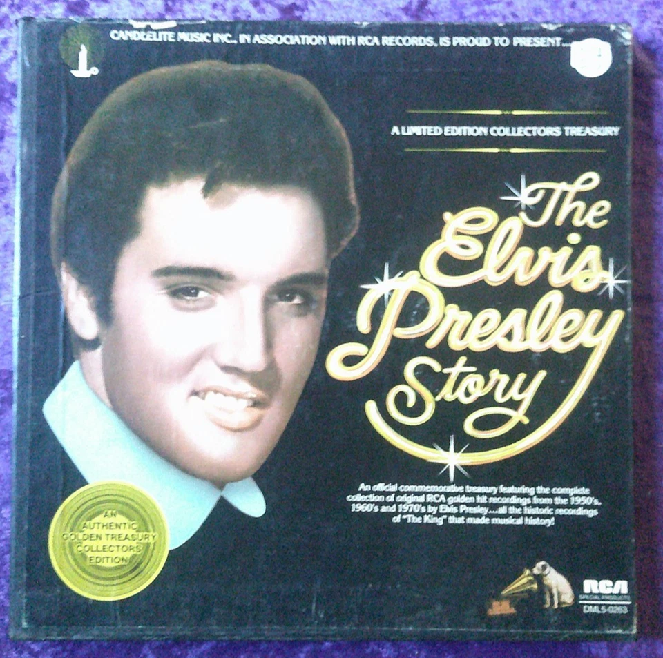 Elvis Presley - The Elvis Presley Story - US LIMITED 5LP BOX SET - Image 1 of 3