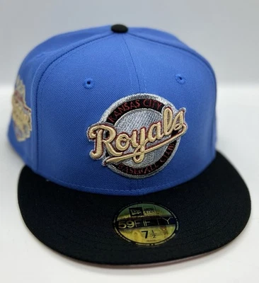 Hat Club FrstyPreme Kansas City Royals 2012 ASG Patch New Era 59fifty 7 1/2 - Image 1 of 4