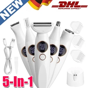 NEU Damenrasierer, Elektrorasierer für den Intimbereich, 5-in-1-Elektrorasierer - Bild 1 von 18