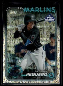 2024 Topps Pro Debut Antony Peguero Sparkle Foil FCL Marlins #PD-23 (170/175) - Picture 1 of 1