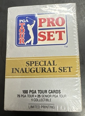 Juego de tarjetas inaugurales del PGA Tour 1990 75 PGA 25 Senior Foto 1 de 2