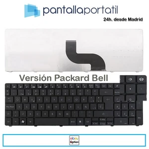 Teclado ESPAÑOL GATEWAY NV5385U NV5386U NV5387U NV5388U SP compatible repuesto - Imagen 1 de 2