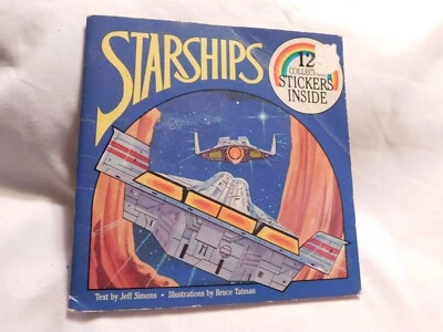 Starships By Jeff Simons 1984 Vintage Book Foto 1 de 4