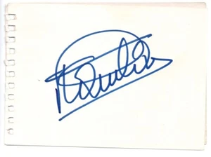 Patrick Tambay F1 Ferrari genuine authentic signed autograph signature COA UACC - Picture 1 of 1