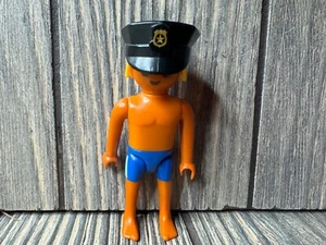Playmobil Rettungsschwimmer Figur mit Polizeimütze - Bild 1 von 4