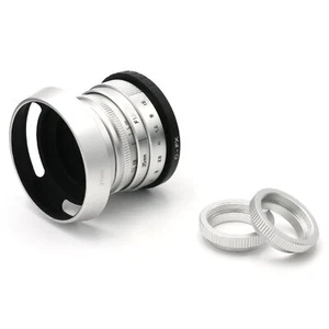 Fujian 35mm F1.6 CCTV Lens for Fujifilm Fuji X mount Camera XPro1+adapter(C-FX) - Picture 1 of 5