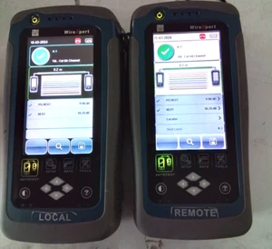 Wirexpert WX4500-FA pair with 2 X CAT6 adapters and one charger , tested pair - Picture 1 of 4