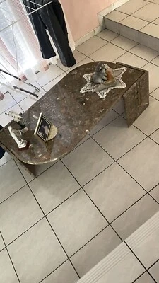 table basse en marbre - Photo 1/3