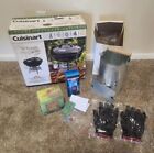 Cuisinart Portable Charcoal Grill 16" Black Outdoors With Accessories Open Box
