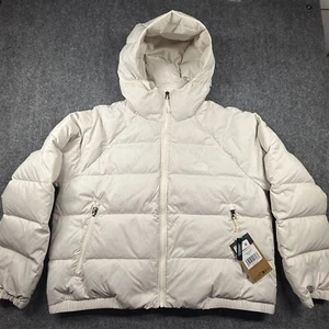 The NORTH FACE Hydrenalite Down Hoody Women's Jacket Sz XXL Dune White New - Picture 1 of 14