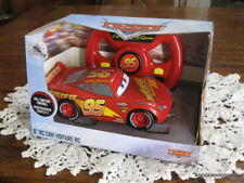 DISNEY PIXAR CARS LIGHTNING MCQUEEN RED 6" RC CAR 5 FUNCTION REMOTE CONTROL NEW