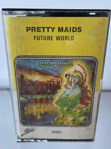 Pretty Maids Future World Cassette Spanish Import Rare Heavy Metal Danish 80’s - Picture 1 of 7