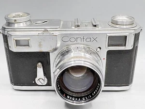 Zeiss Ikon Contax II mit Carl Zeiss Sonnar 1:1,5/5cm  Sucherkamera #2395161-35 - Bild 1 von 23