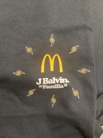 100 Authentic J Balvin Familia Mcdonald S Employee T Shirt Medium Ebay