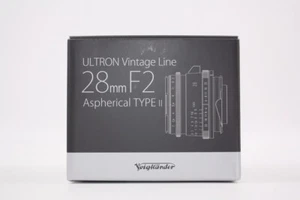 Voigtlander Wide Angle Lens ULTRON Vintage Line 28mm F2 Aspherical Type II VM SV - Picture 1 of 7