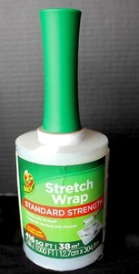 Duck Brand Stretch Wrap Roll, Clear, 5 in by 1000 feet, 1 pack, 285849 , Clear - Picture 1 of 2