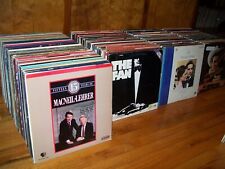 289 LOT Laserdiscs LD VIDEO DISCS GREAT MOVIES DRAMA COMEDY ACTION COLLECTION