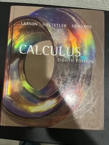 Calculus by Larson & Hostetler 8th Edition - Picture 1 of 5
