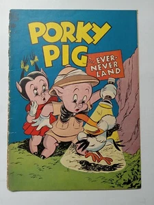 Dell Comics Four Color #182 PORKY PIG in EVER-NEVER LAND Good Feb 1948 - Bild 1 von 2