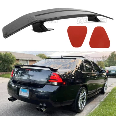 "Alerón de maletero trasero ajustable 46"" estilo fibra de carbono para Chevrolet Caprice" Foto 1 de 4