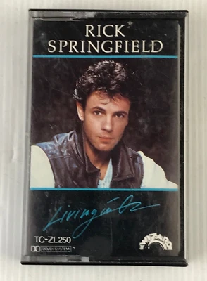 Rick Springfield (Living in Oz) Cassette Tape 1983 - Image 1 of 4