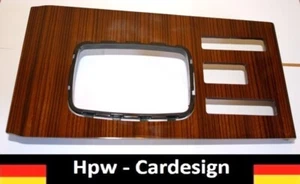 SCHALTKONSOLE ZEBRANO HOLZ FÜR MERCEDES C107 R107 SLC NEU - Picture 1 of 1