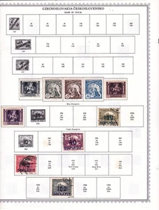 CZECHOSLOVAKIA BALANCE OF COLLECTION ( Lot 6209 ) - Picture 1 of 3