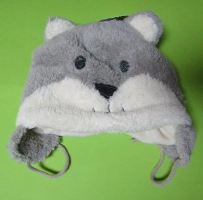 BABY CLUB C&A Baby Wintermütze Mütze zum Binden mit Öhrchen NEU mit Etikett