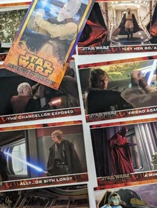 Star Wars Revenge Of The Sith Trading Card Lot Cards Widescreen Cards - Picture 1 of 6
