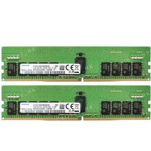 Samsung 32GB 2X16GB PC4-25600R 3200MHZ 288PIN ECC Registered Server RDIMM Memory - Afbeelding 1 van 6