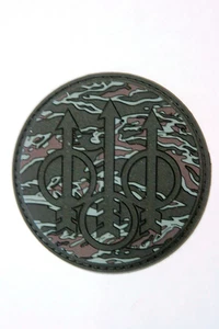 3 Cerchi 3 Frecce Toppa Morale Tattica PVC Gancio Posteriore *NUOVO - Foto 1 di 4