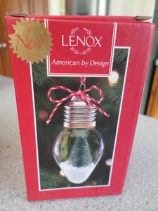 New in Box NOS Lenox MINI LIGHT BULB TREE ORNAMENT MSRP $12 - Picture 1 of 1