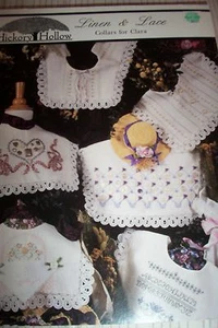 HICKORY HOLLOW LINEN & LACE COLLARS FOR CLARA COUNTED CROSS STITCH PATTERN - Picture 1 of 1