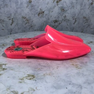 Cape Robbin Women's Sz 7M Shoes Pink Slides Comfort Casual Fashion Jelly Sandals - Picture 1 of 11