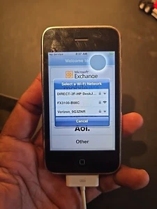 Vintage Apple iPhone 3G - 8GB Black AS-IS A1241 UNTESTED ONLY FOR PARTS REPAIR - Picture 1 of 5