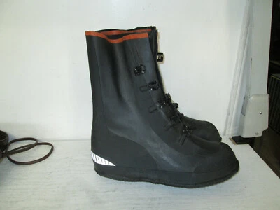 Botas para hombre Itasca de goma con hebilla deslizables, talla 12, GC Foto 1 de 4
