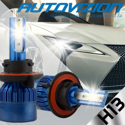 AUTOVIZION LED HID Headlight Conversion H13 9008 6000K 2013-2016 Chevrolet Spark - Image 1 of 4