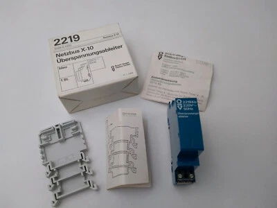 Busch - Jaeger Timac  Netzbus  X-10  Überspannunsableiter  2219 Kb   REG - Bild 1 von 3