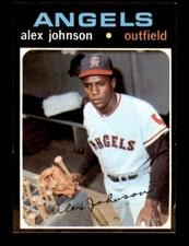 1971 Topps Baseball #590 Alex Johnson EX/MT *d5