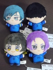 Blue Lock Chibigurumi Vol.9 Plush doll Mascot All 4 type set complete Japan - Picture 1 of 1