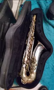 King Super 20 Silver Sonic 367xxx Cleveland Tenor Saxophone w/ GOLD PLATE INLAY! - Picture 1 of 7