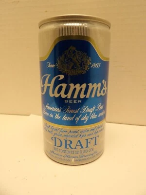 LATA DE CERVEZA HAMMS DRAFT ALUMINIO TIRADOR COMO #73-19 LOS ANGELES CA. Foto 1 de 4