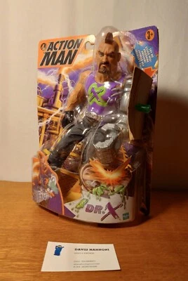 ACTION FIGURE Hasbro Action Man DR X NEW RARE MISB SEALED 90'S - Immagine 1 di 4