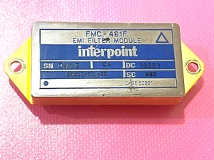INTERPOINT FMC-461 EMI EINGANGSFILTER 28 VOLT EINGANG GEBRAUCHT - Bild 1 von 4