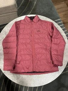 REI Co-Op Kids Down Pink Jacket Size L Large - Picture 1 of 4