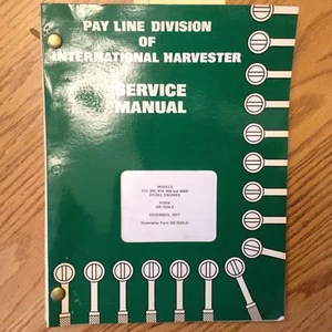 International IH 312 360 414 466/B SERVICE REPAIR MANUAL TRUCK DIESEL ENGINE +++ - Picture 1 of 7