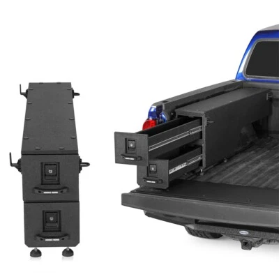 Steel Storage Drawer System Truck Side Box for 15-22 Chevy Colorado & GMC Canyon - Image 1 of 4