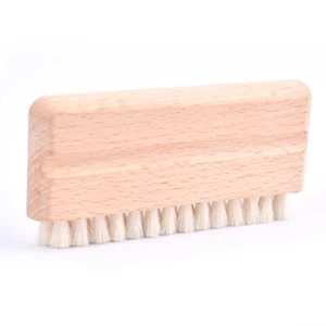 LP Vinyl Record Cleaning Brush Anti-static Goat Hair Wood Handle Brush Clea_Z8 - Zdjęcie 1 z 6