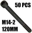 M14-2mm Socket Head Cap Screw 120mm, Alloy Steel, Black Oxide, Unbrako 50 PACK